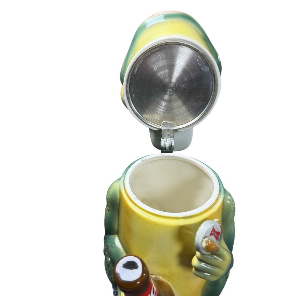 Budweiser Bud Frog Character Stein CS301‎ Limited Edition 1996 with Box and COA - Picture 5 of 15